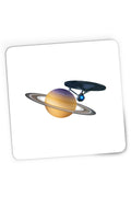 Mousepad Gaming Star Trek Enterprise Saturn Solar System Voyager, 21x19 cm