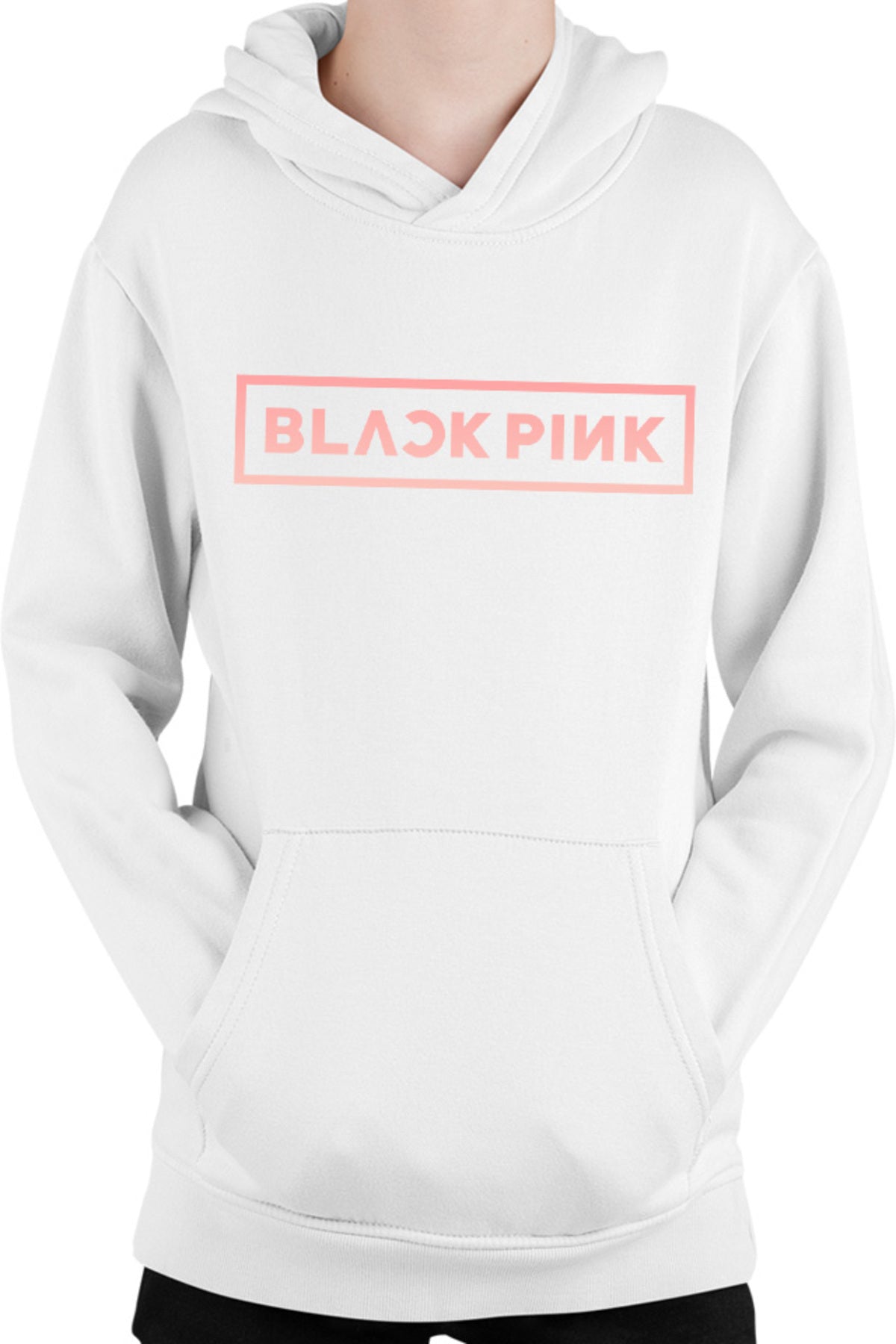 Hanorac copii Blackpink In Your Area Logo Motto K-Pop