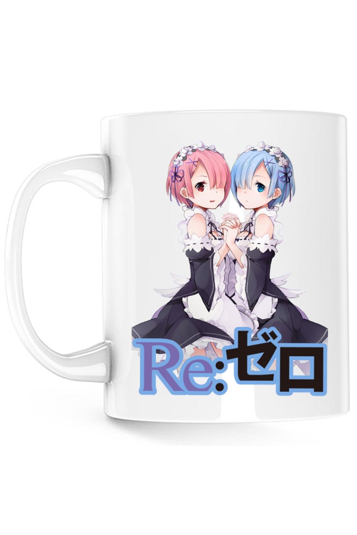 Cana Re Zero REM RAM Sisters Maiden Light Novel Cosplay Weapon, alba, 330 ml