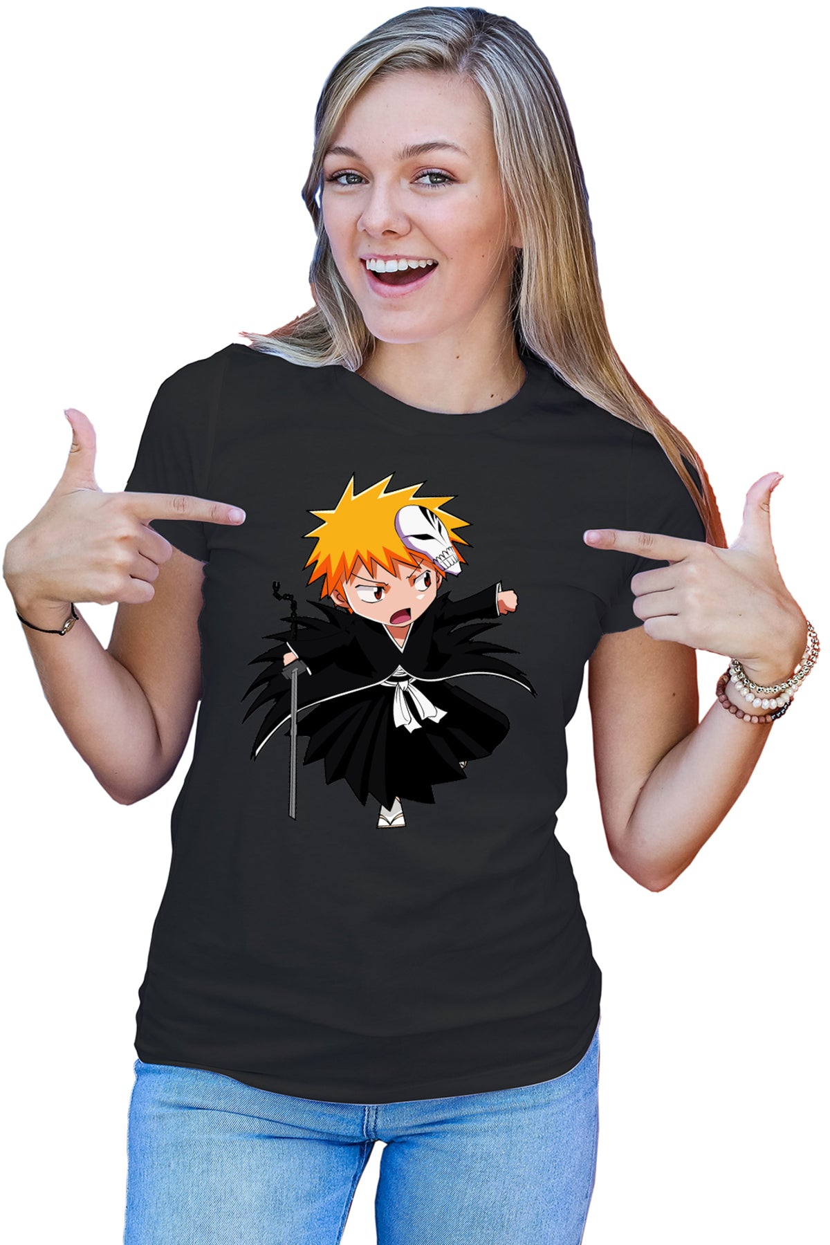 Tricou dama Bleach Ichigo Desene Anime Rukia Insta