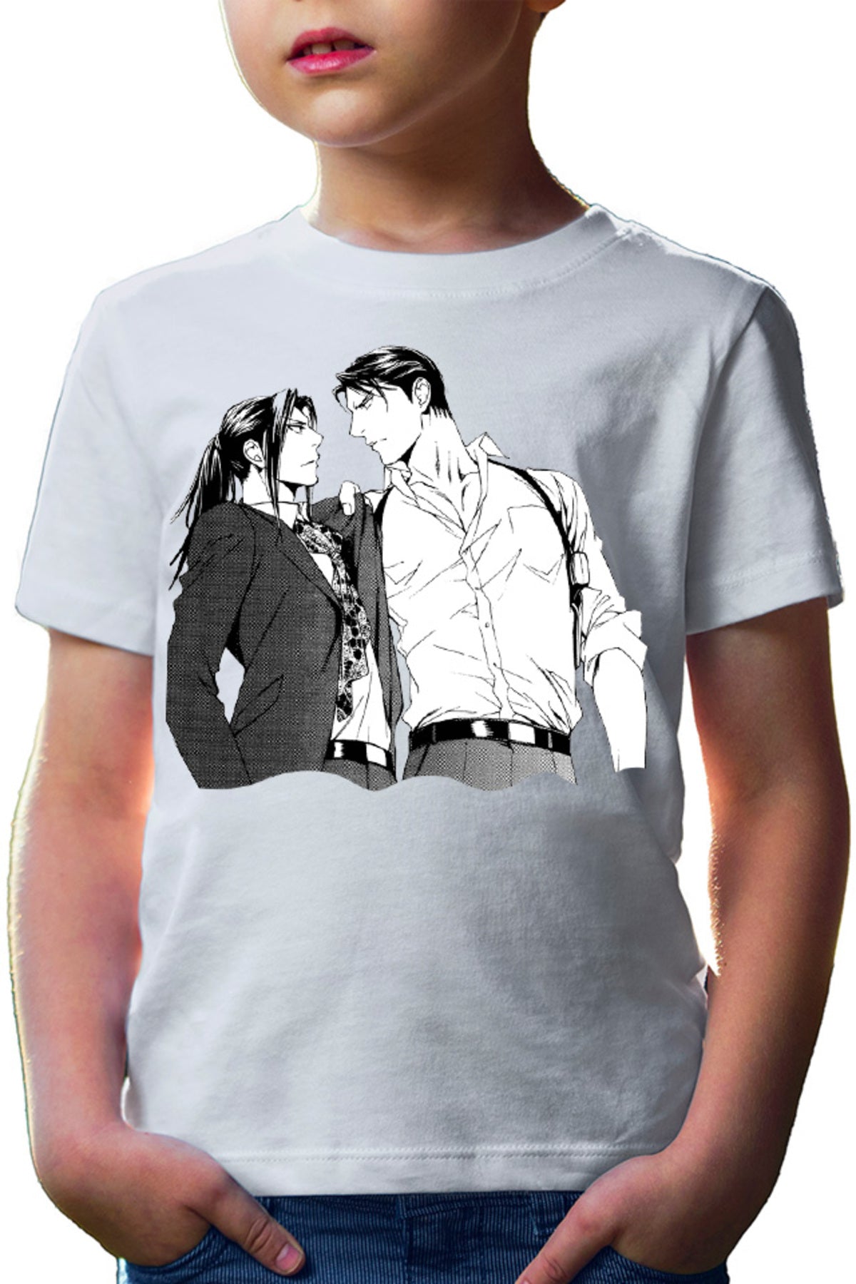 Tricou copii Finder Ryuuichi Liu Boys Love Otaku Cosplay