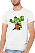 Tricou barbati Shrek Puss In The Boots Hulk Marvel DC Cat