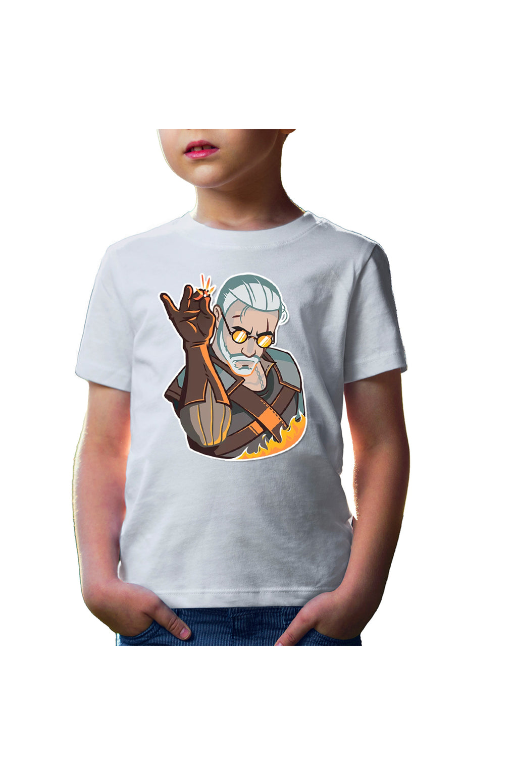 Tricou copii The Witcher Fortnite Epic Games Battle Royale