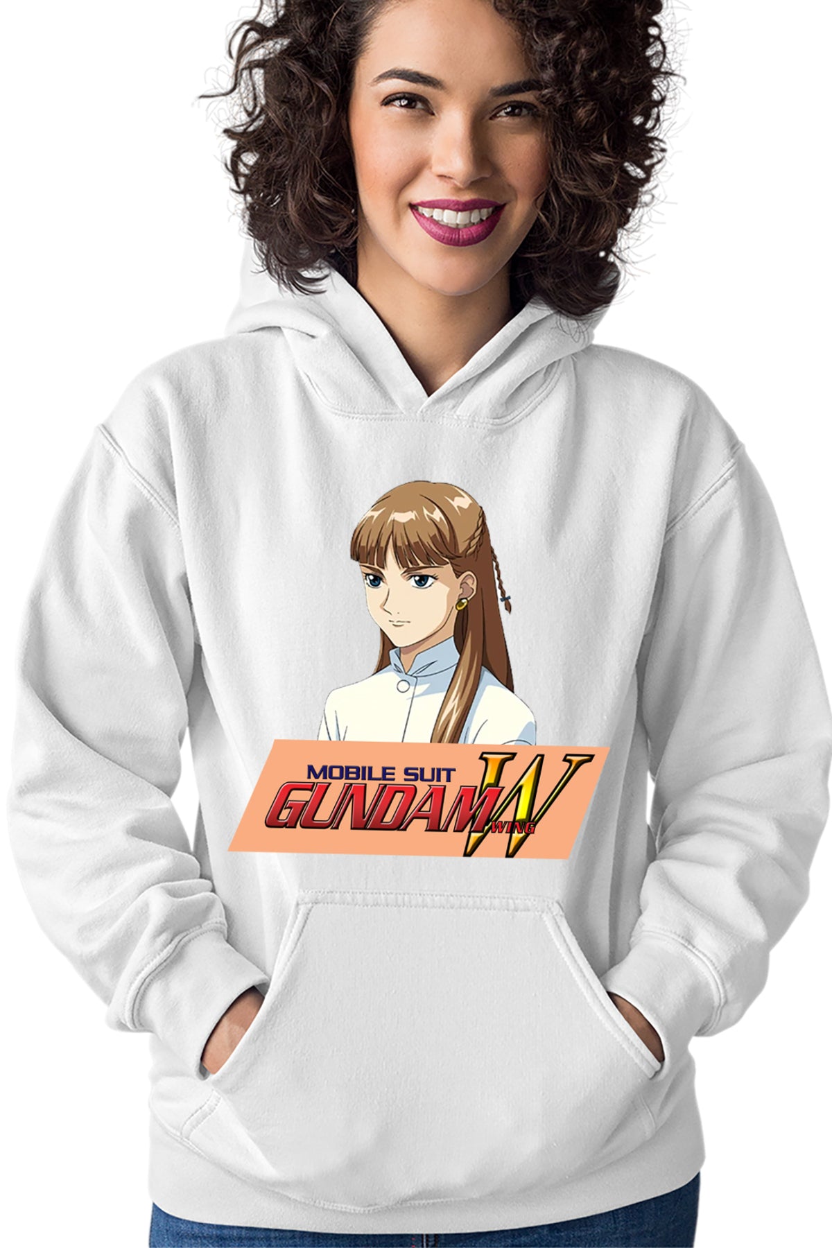 Hanorac dama Gundam Wing Helena Orange Banner
