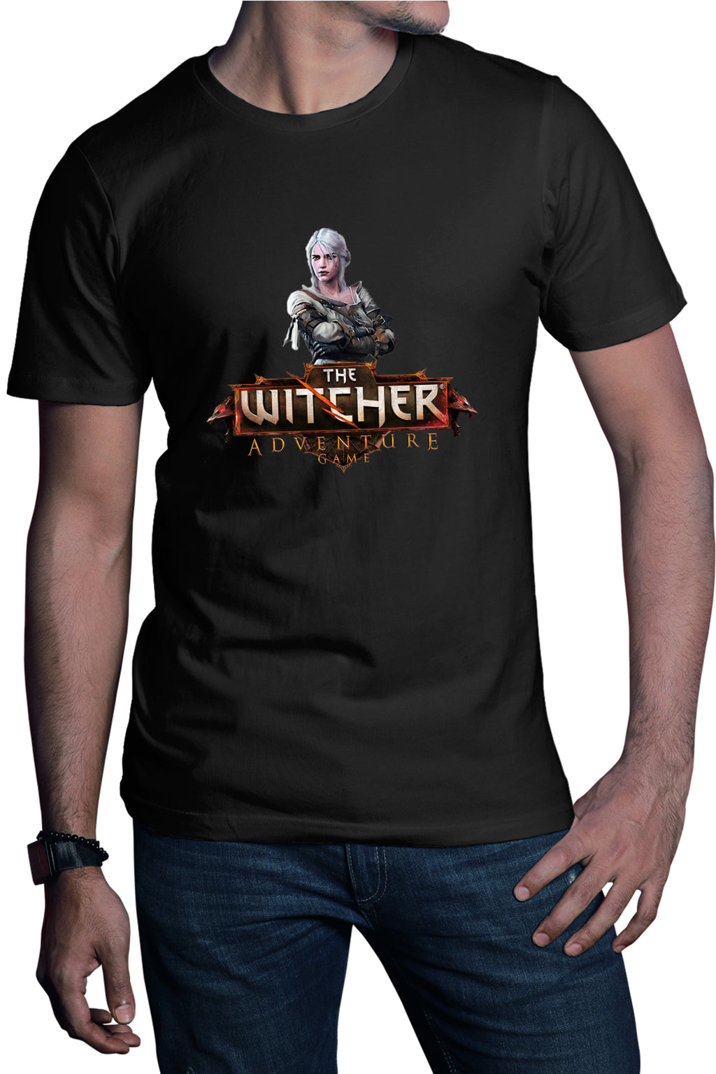 Tricou barbati The Witcher Princess Ciri Medieval Hunter