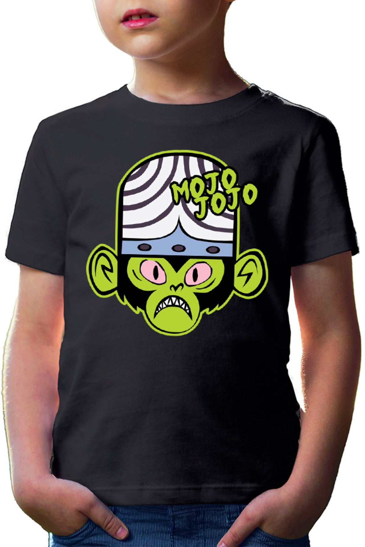 Tricou copii The Powerpuff Girls Mojo Jojo Monkey