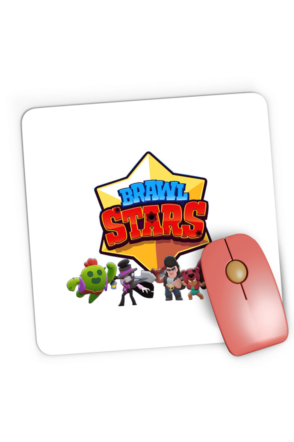 Mousepad Gaming Brawl Stars Full Team Shooter Mobile Game Classes, 21x19 cm