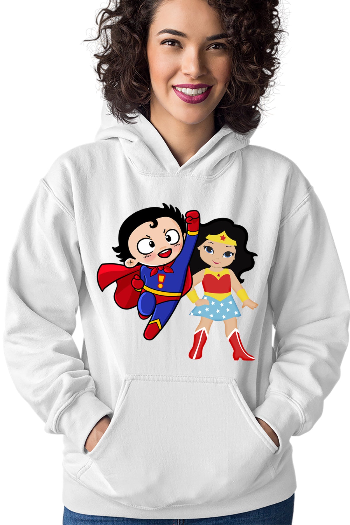 Hanorac dama Superman Wonder Woman Cartoon Hero Comics