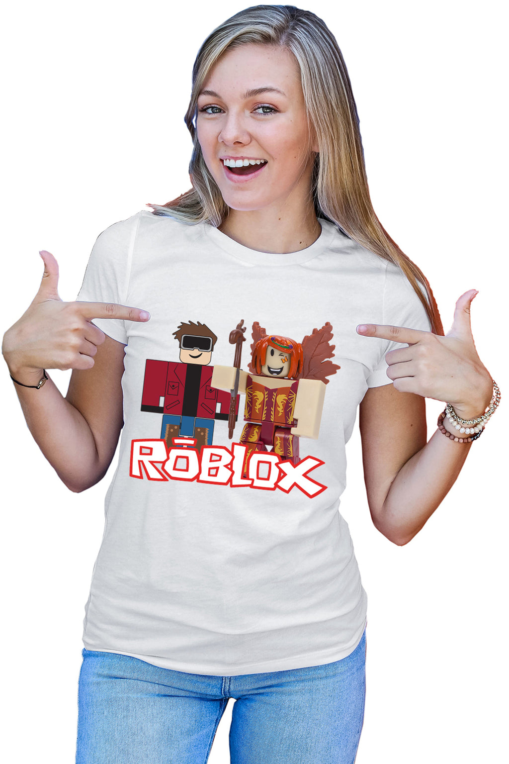 Tricou dama Roblox Girl Online Game Web Game