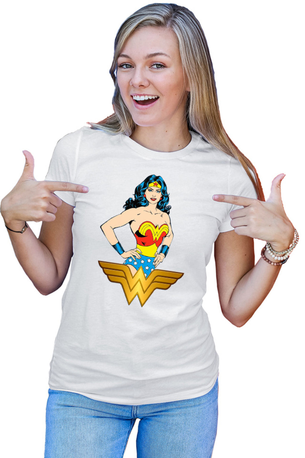 Tricou dama Wonder Woman Symbol Adventure Help Psychology