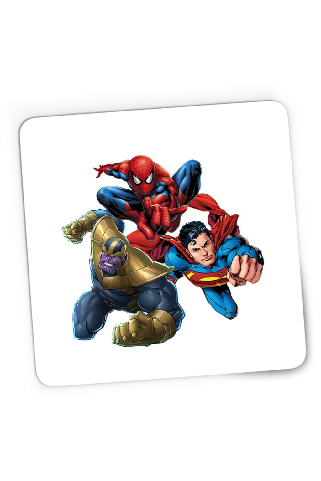 Mousepad Gaming Thanos Superman Spiderman Hero Gems Avangers, 21x19 cm