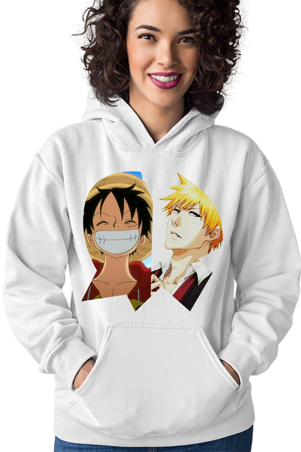 Hanorac dama Bleach Ichigo One Piece Luffy Anime Manga