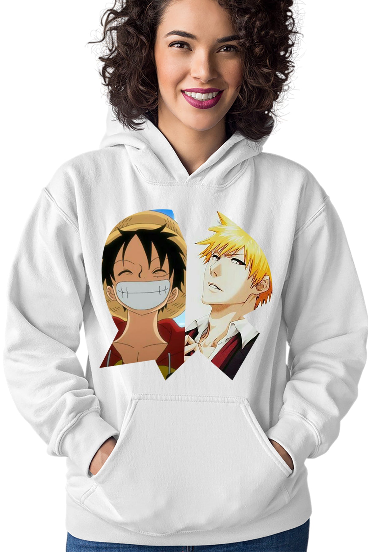 Hanorac dama Bleach Ichigo One Piece Luffy Anime Manga