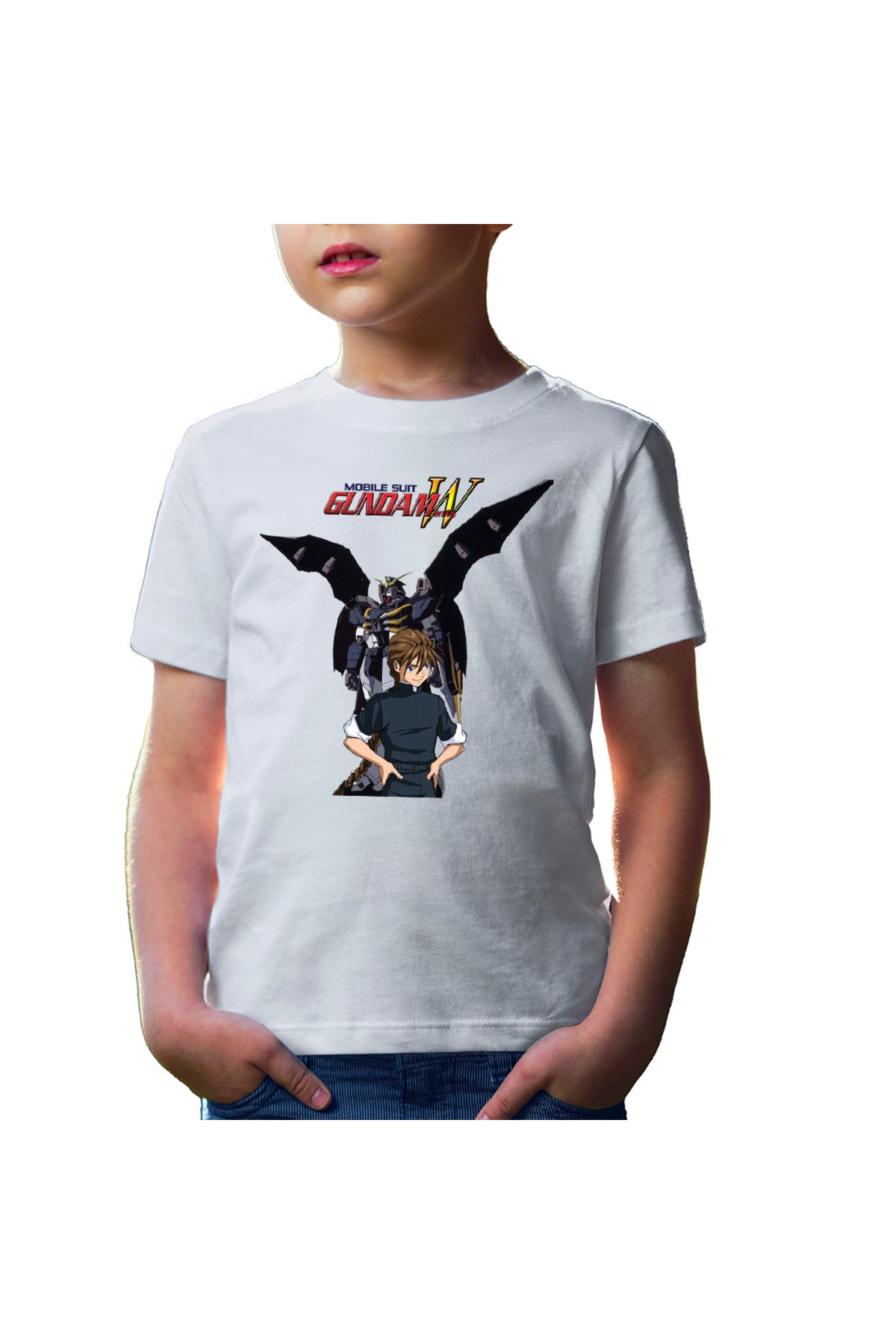 Tricou copii dam Wing Liliac Robot Anime Game