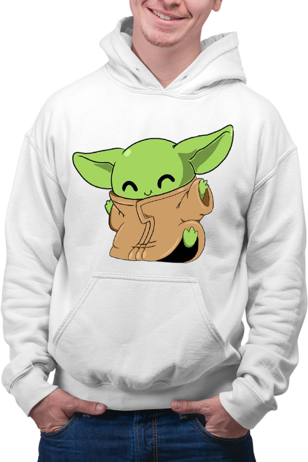 Hanorac barbati Baby Yoda Dance Happy Fun
