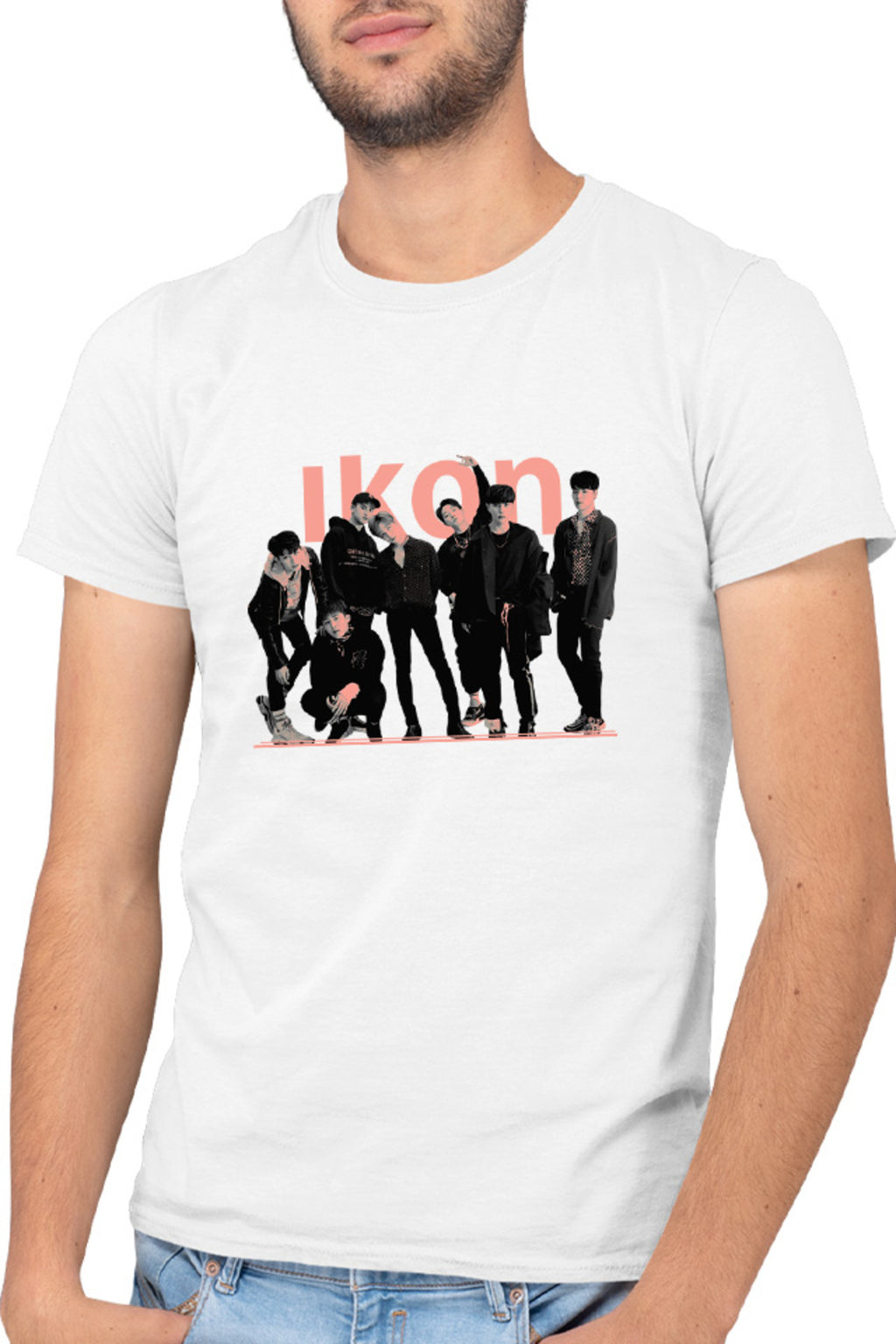 Tricou barbati iKon All Members Awards Group K-Pop Dance Talents