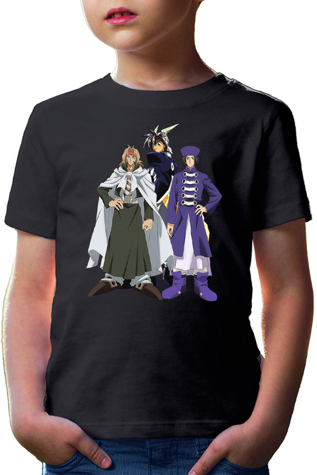 Tricou copii Hoshin Engi Chuuou Hiko Taikoubou God Manga Ryu Fujisaki Fantasy