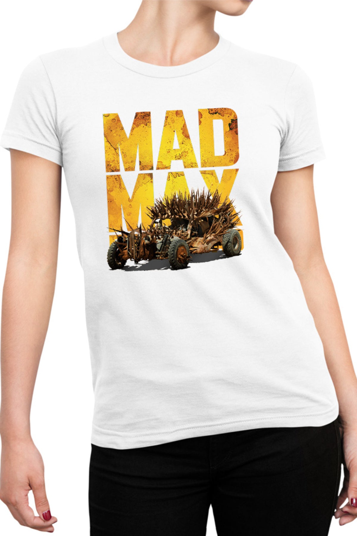 Tricou dama Mad Max Rock Cool Action Fast Danger