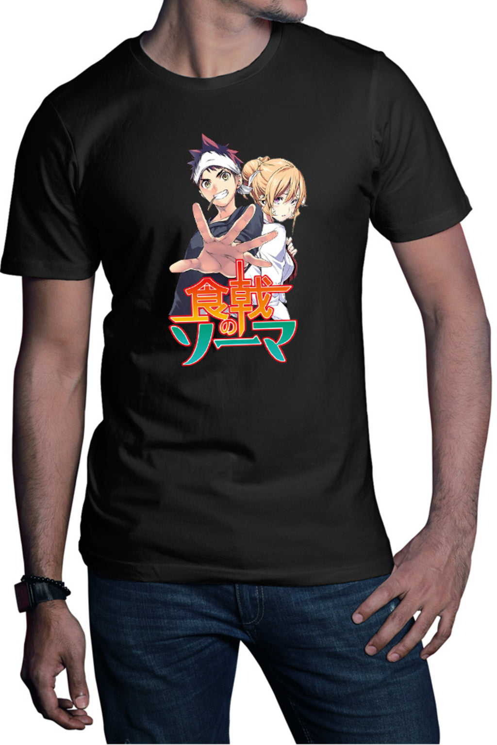 Tricou barbati Food Wars Souma Erina Cookers Anime Otaku