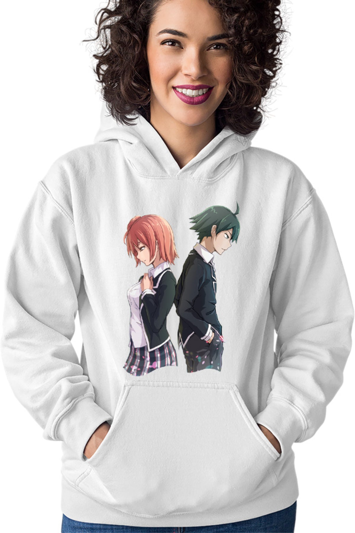 Hanorac dama OreGairu Hikigaya Yuigahama Yui Schoolmates Friends