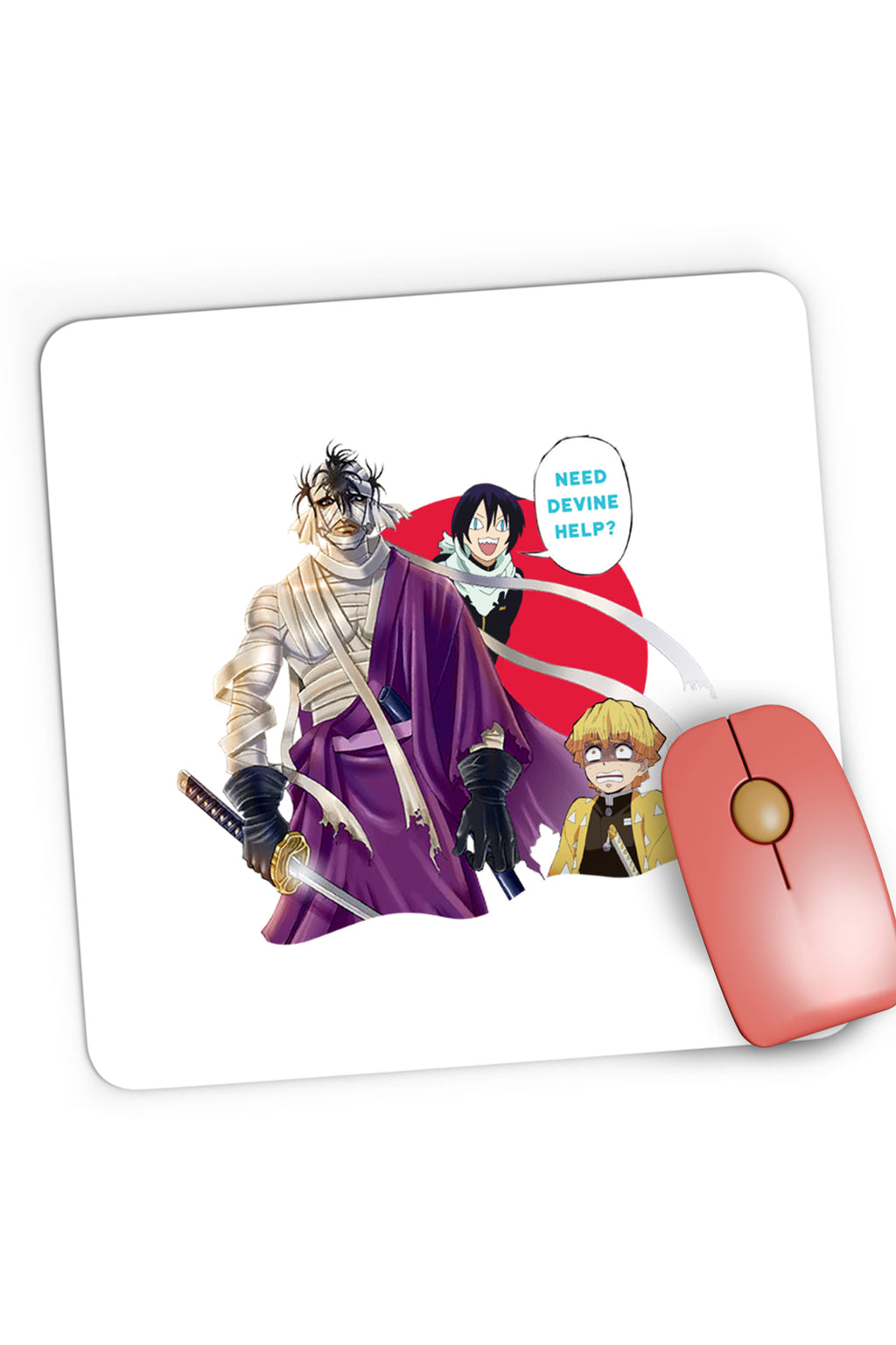 Mousepad Gaming Rurouni Kenshin Antagonist Need Anime Desene, 21x19 cm