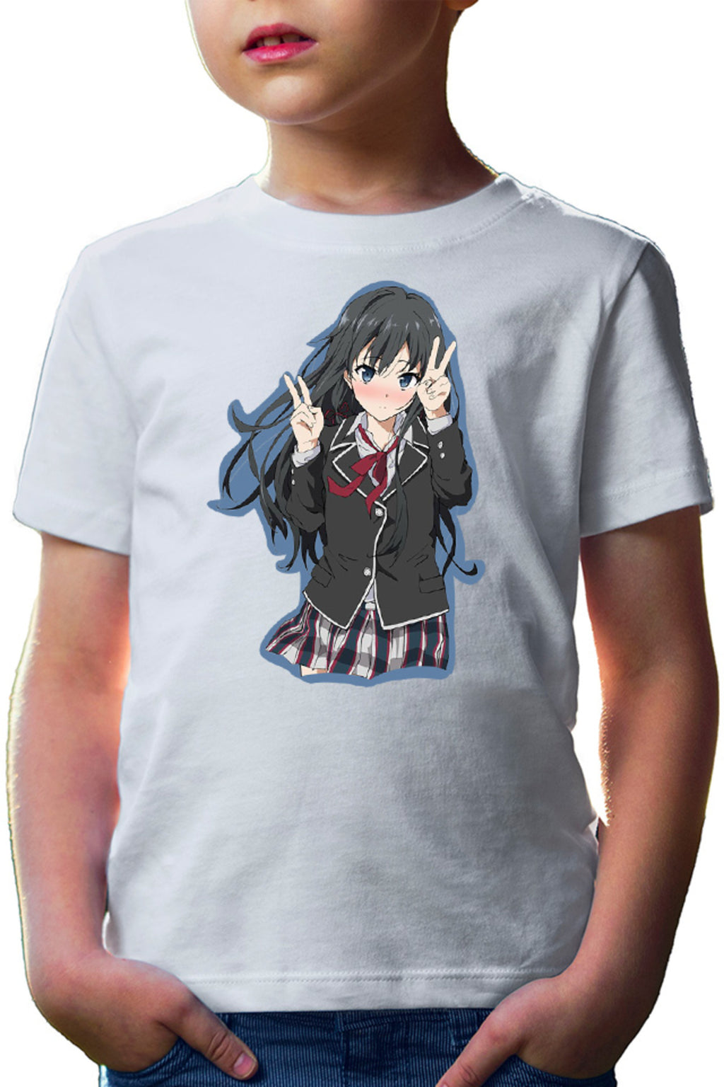 Tricou copii OreGairu Yukino Yukinoshita Wind Kuundere Manga
