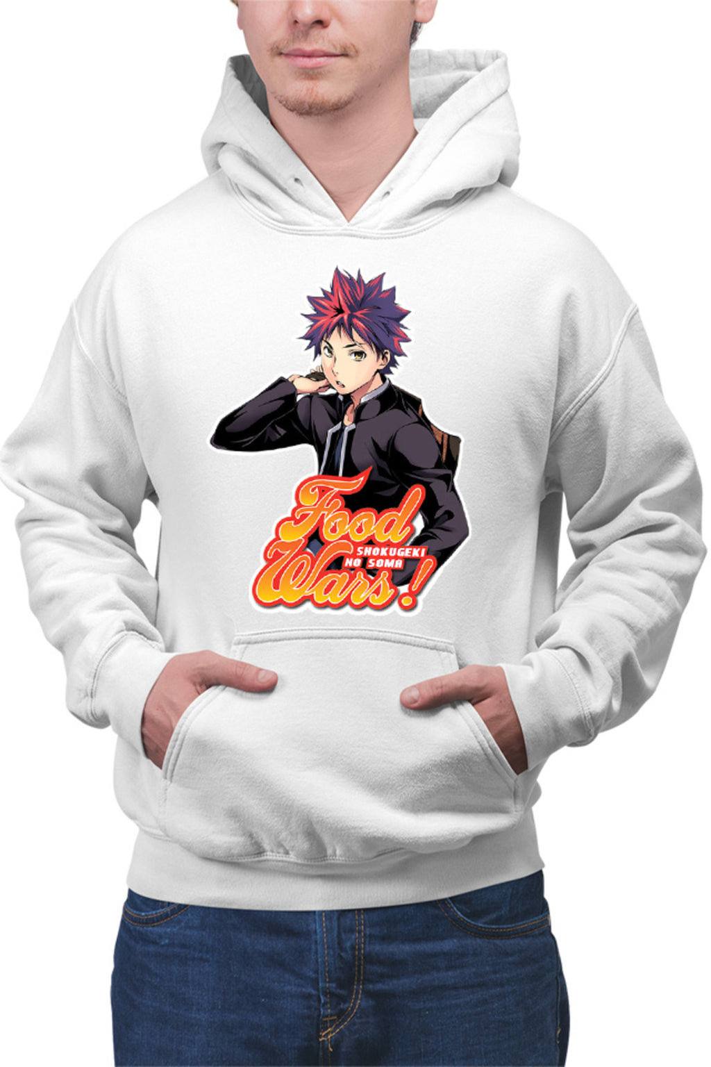 Hanorac barbati Food Wars Souma Student Style Action Shokugeki