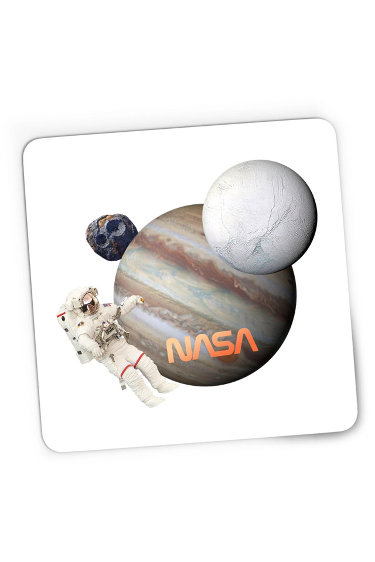 Mousepad Gaming NASA Uranus Universe Gas Planet, 21x19 cm