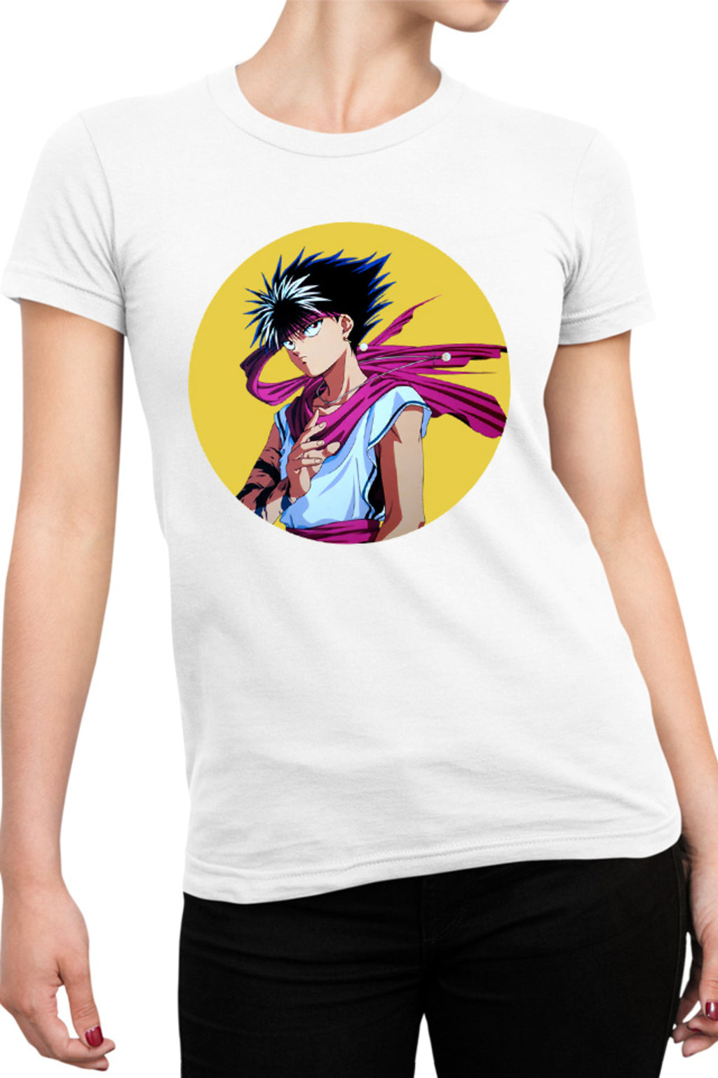 Tricou dama Yu Yu Hakusho Hiei Powers Mangaka Season