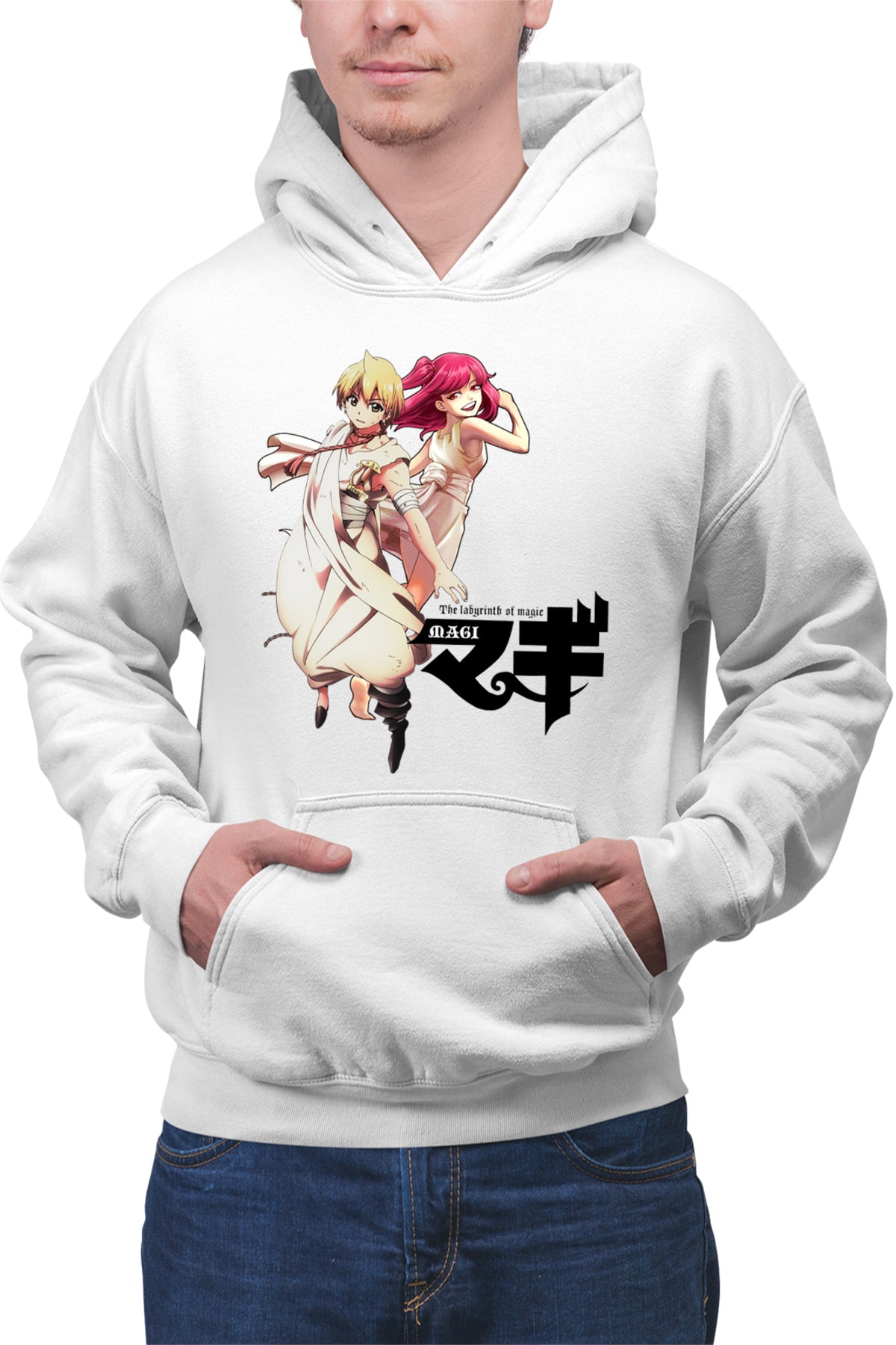 Hanorac barbati Magi The Labyrinth of Magic Ringke Morgiana Heroes