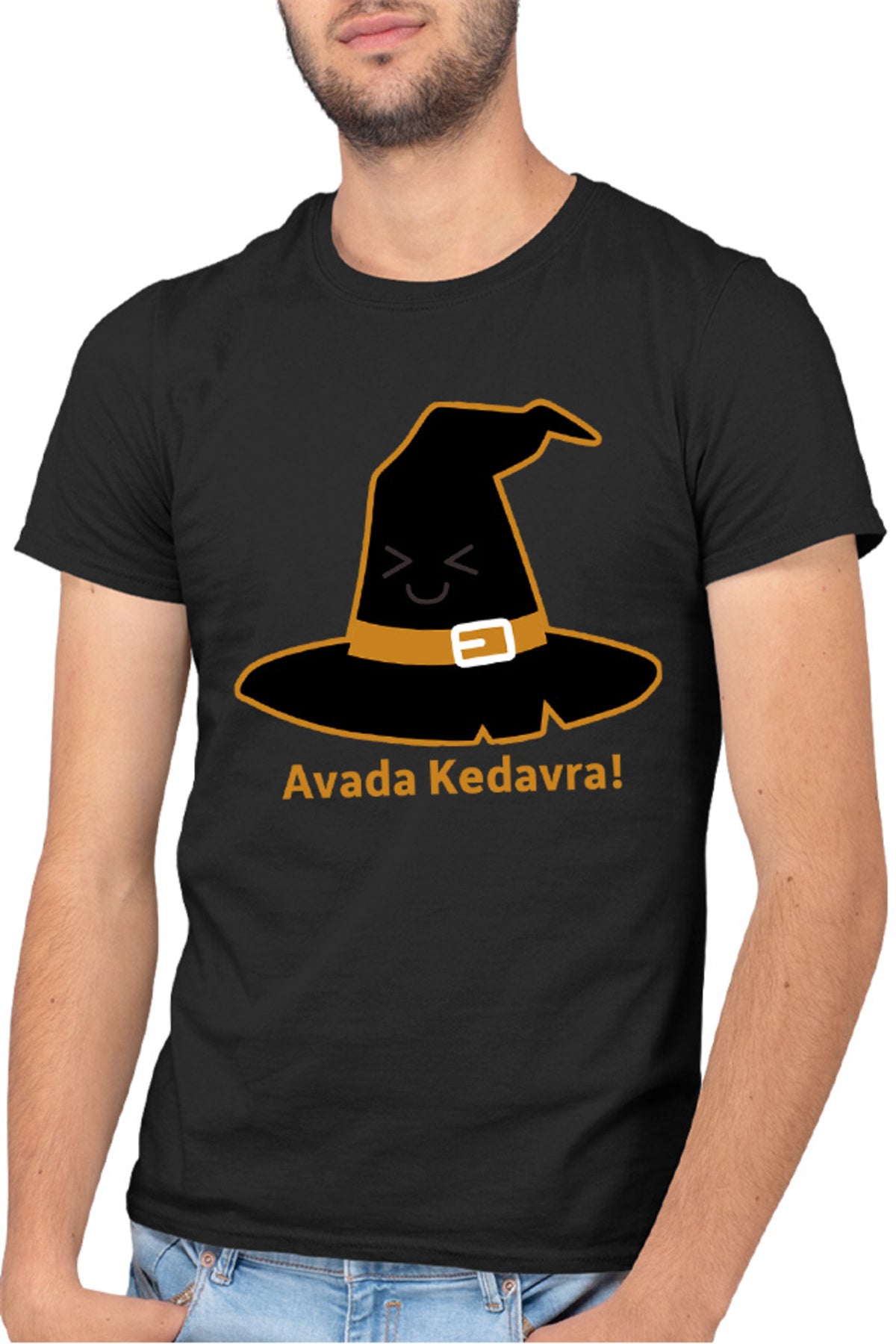 Tricou barbati Harry Potter Wizard Hat Spells Popular TV Series