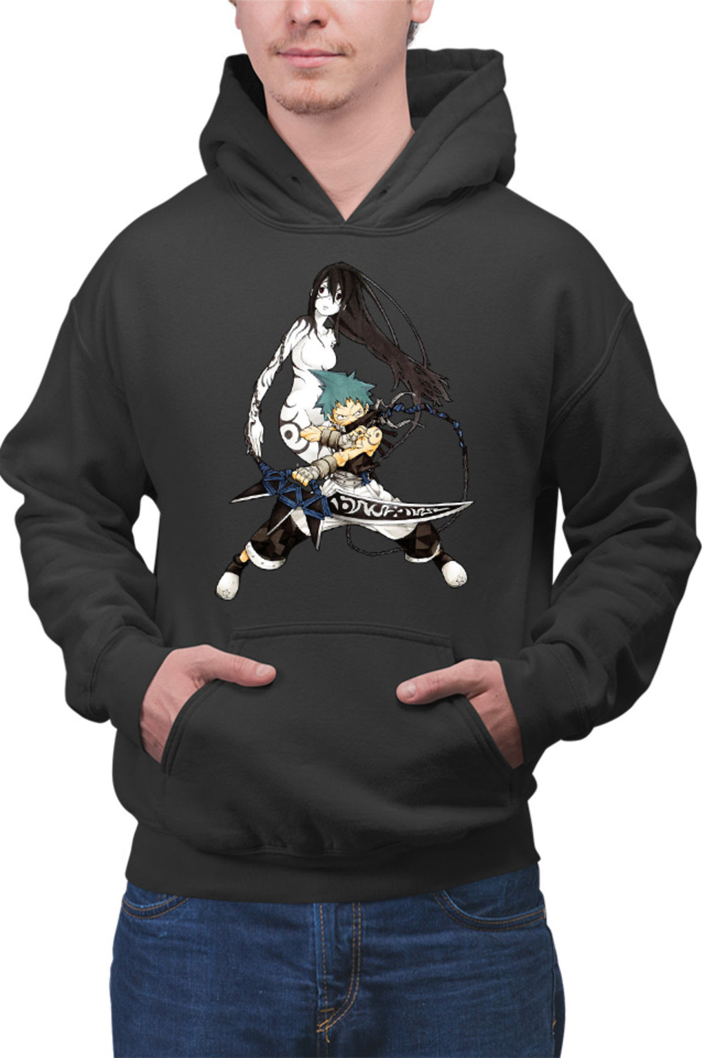 Hanorac barbati Soul Eater Black Star Weapon Master Soul