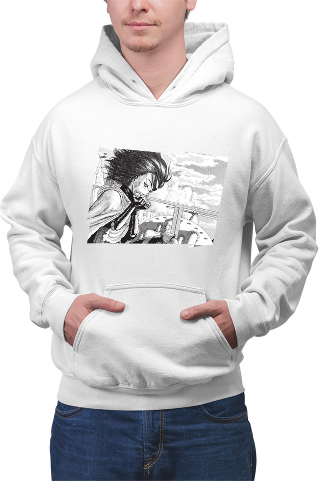 Hanorac barbati Battle Angel Alita Gally Sing Wind Animekage