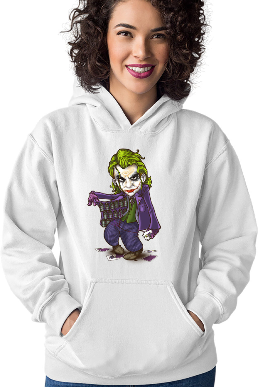 Hanorac dama Joker Ace Cards Chibi Cool