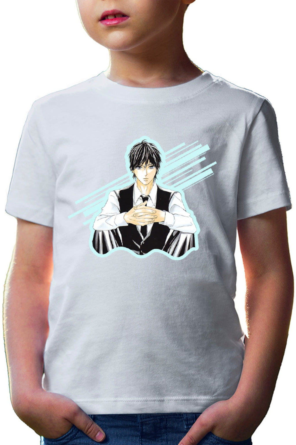 Tricou copii LDK Kugayama Shuusei Cool Suit Kuundere