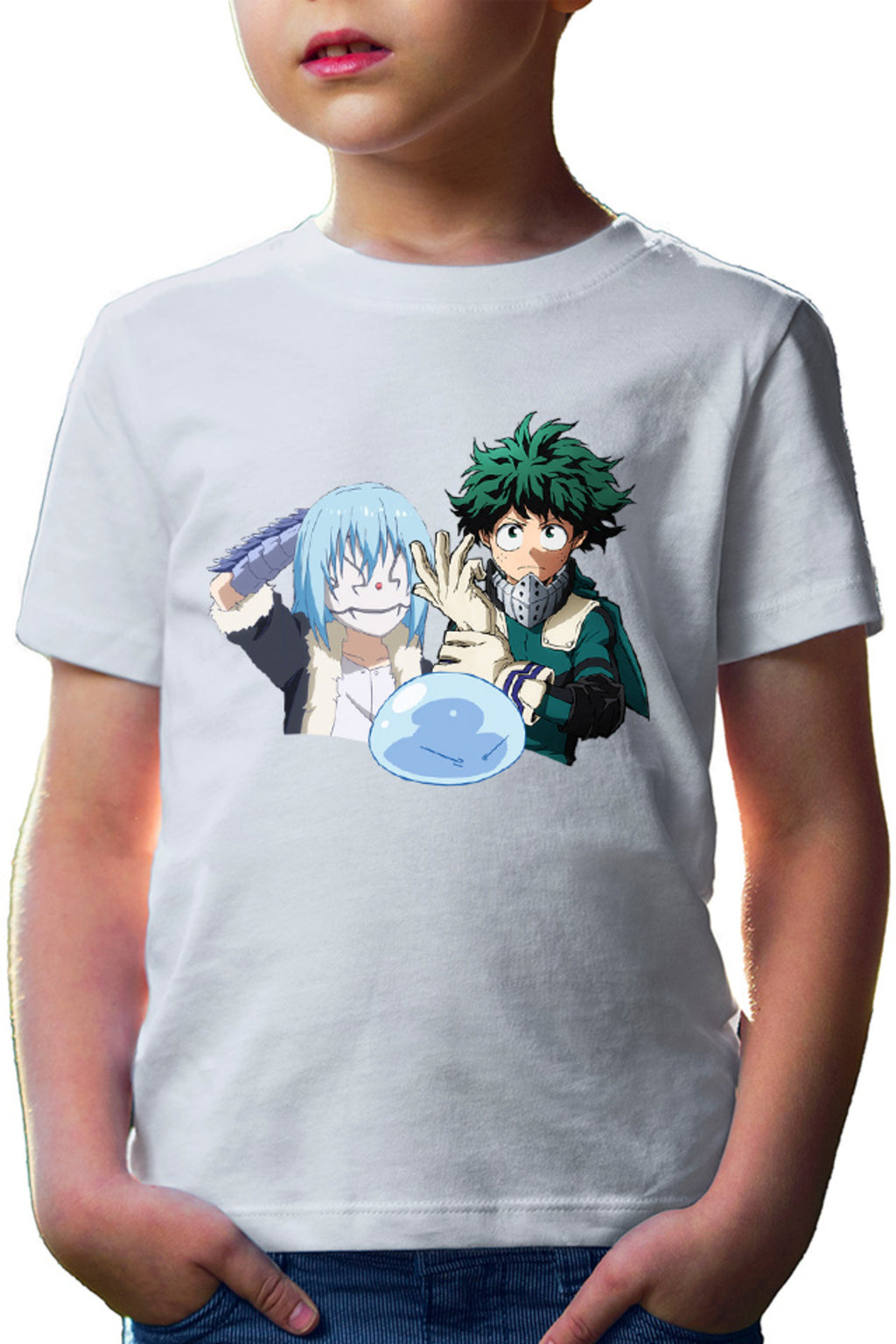Tricou copii TenSura Hero Academia Eren Attack on Titan Rinmuru