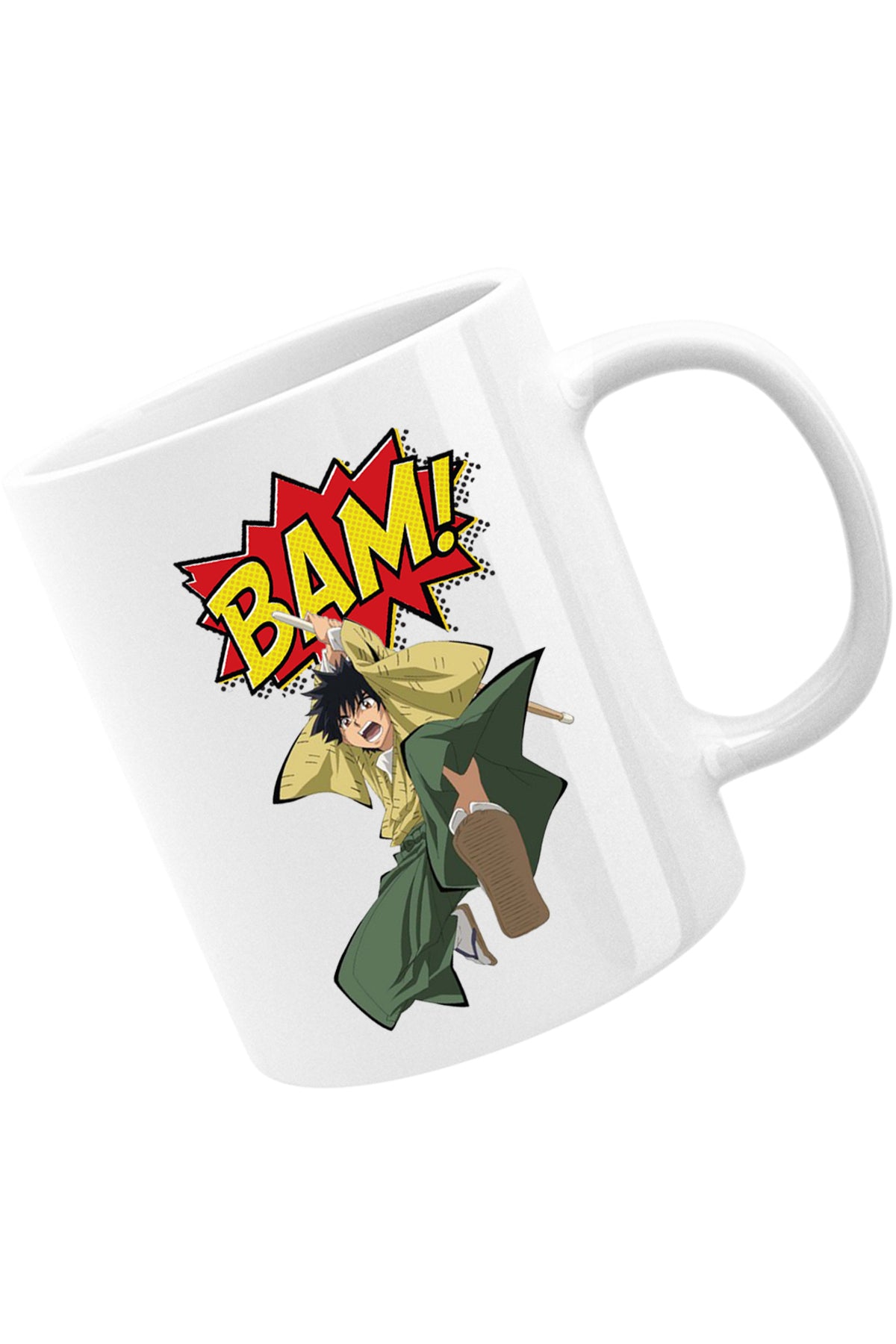 Cana Rurouni Kenshin Yahiko Boom Manga Katana, alba, 330 ml