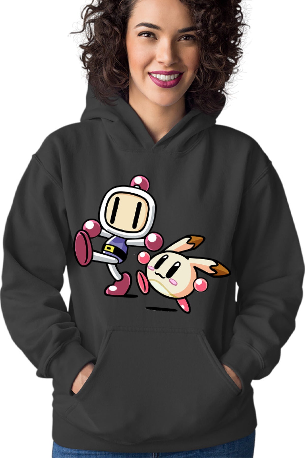 Hanorac dama Bomberman Kirby Game Arcade 2D