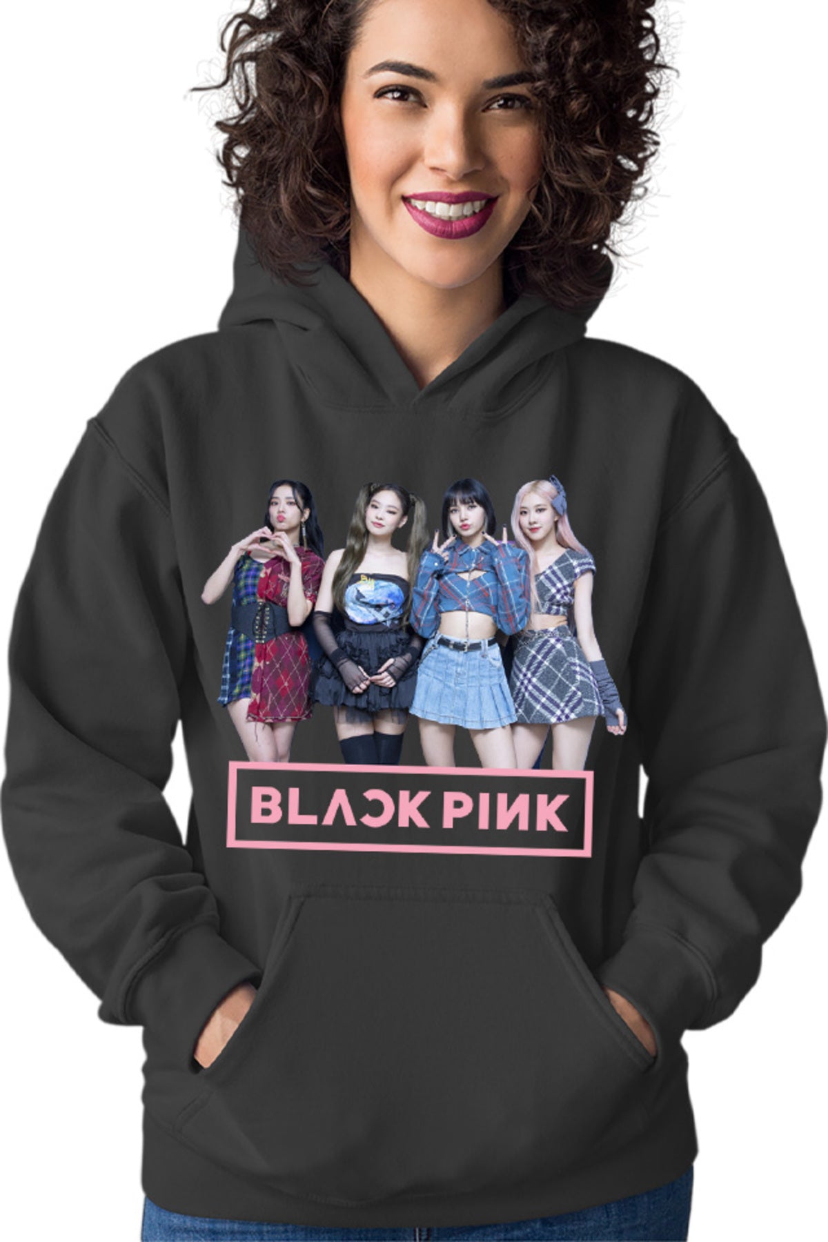 Hanorac dama Blackpink Group Idols MTV Cute Expo Fashion