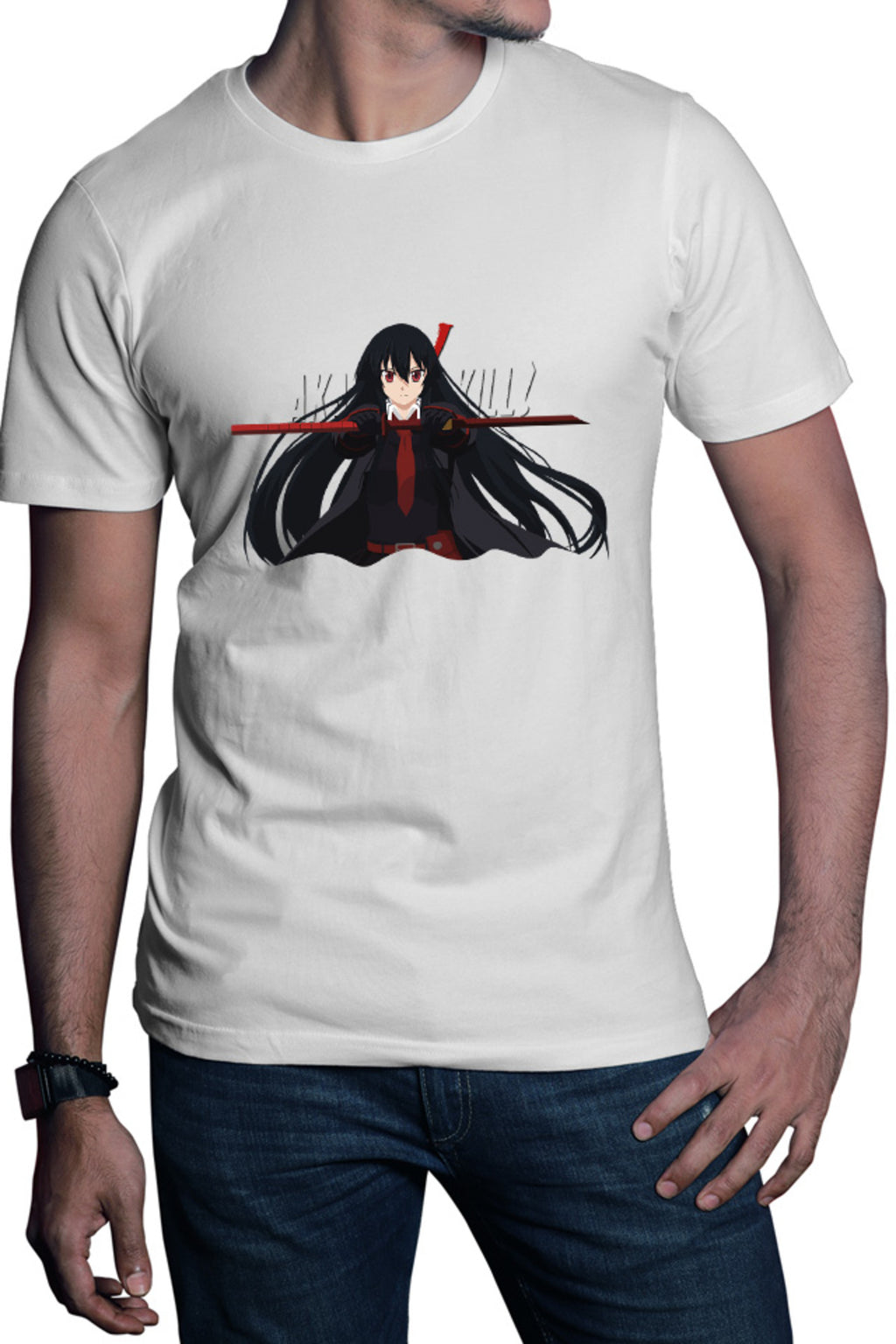 Tricou barbati Akame ga Kill Katana Traditional School Uniform