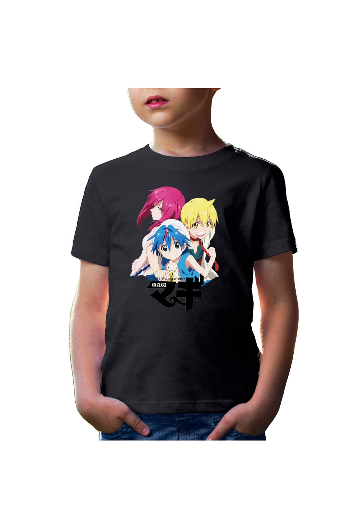 Tricou copii Magi The Labyrinth of Magic Wonder Red Hair Sad