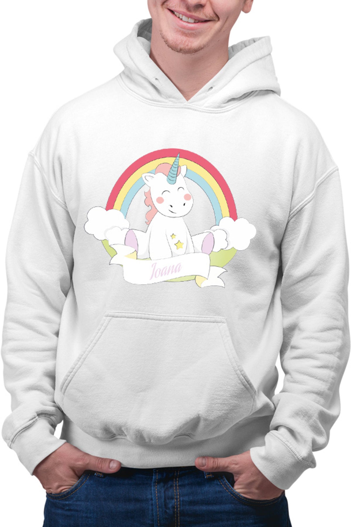 Hanorac barbati Unicorn Squad Ioana Clouds Fluffy