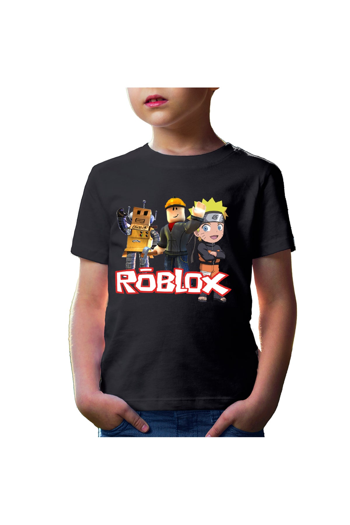 Tricou copii Roblox Naruto Studio Home Platforme