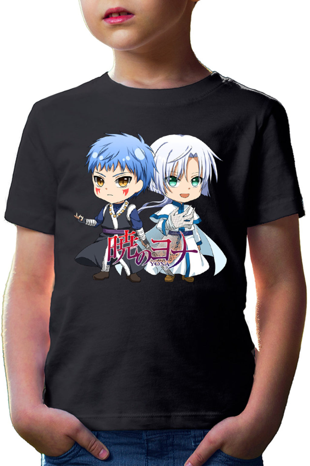 Tricou copii Yona of the Dawn Shin-ah Ki-ja Chibi Small Sword Samurai