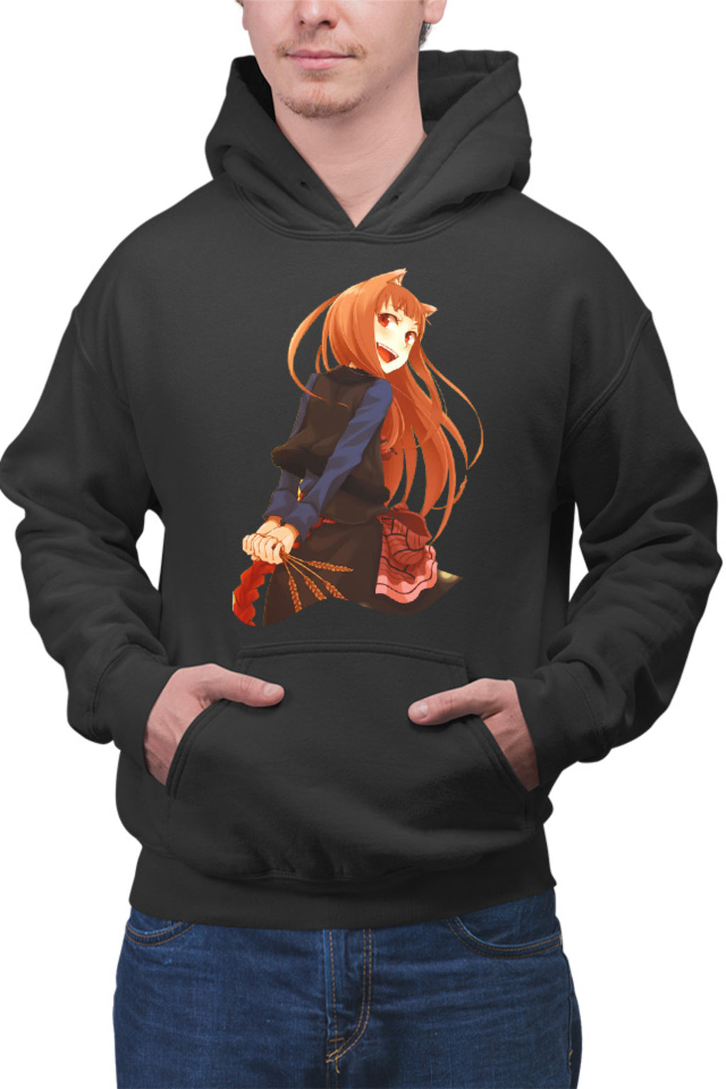 Hanorac barbati Spice And Wolf Holo Naruto Songoku
