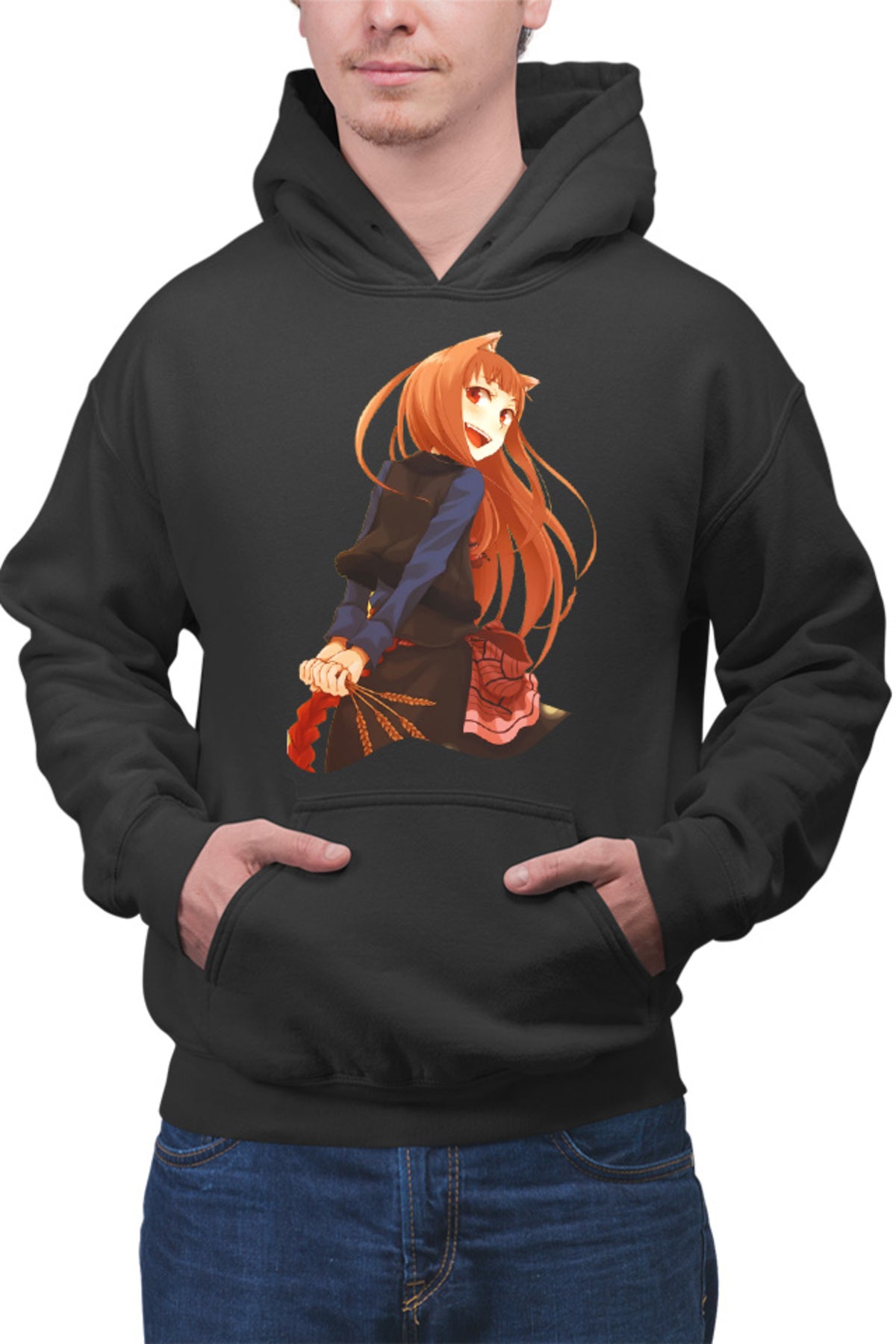 Hanorac barbati Spice And Wolf Holo Naruto Songoku