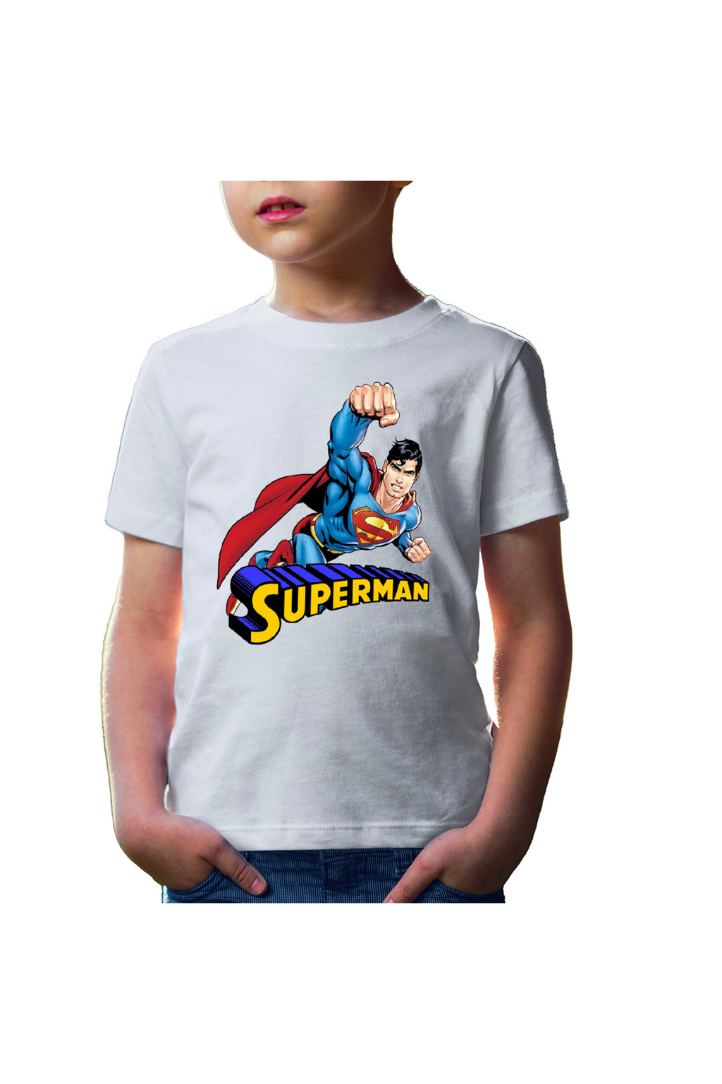 Tricou copii Superman Men of Steel Revine Desen