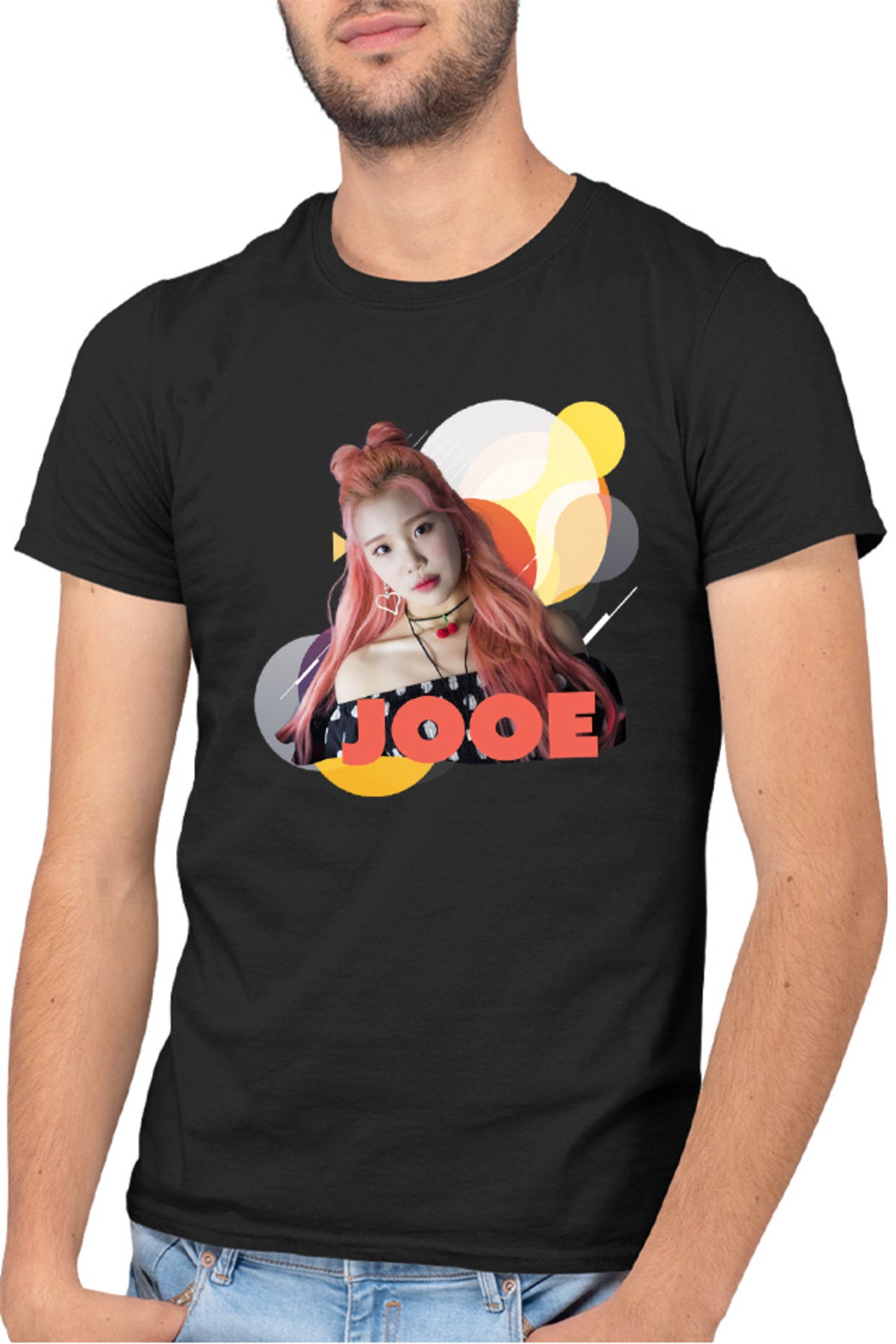 Tricou barbati Momoland Jooe Autumn Colors Joy Happy Album