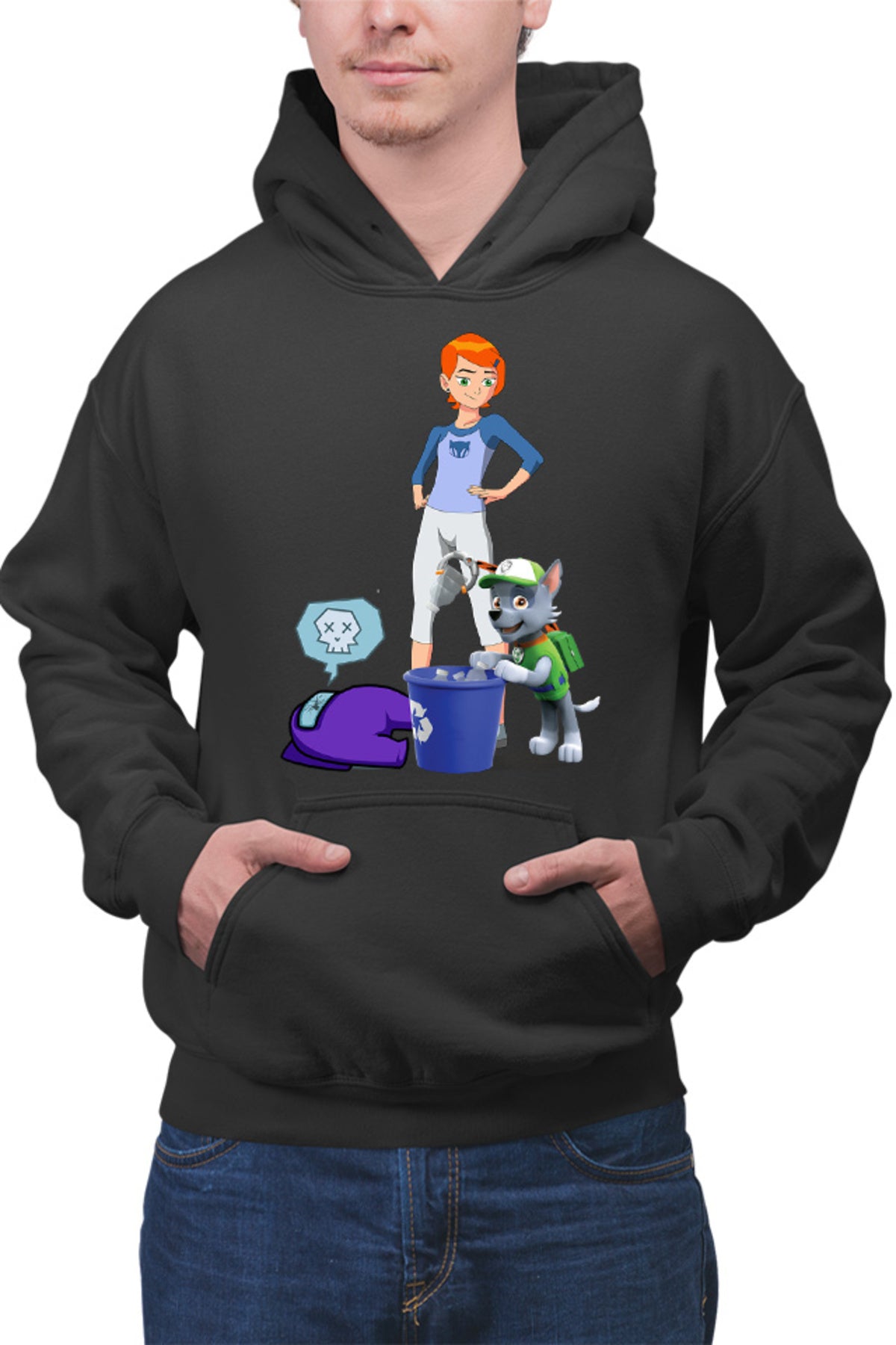 Hanorac barbati Paw Patrol Recycle Dog Ben10Among