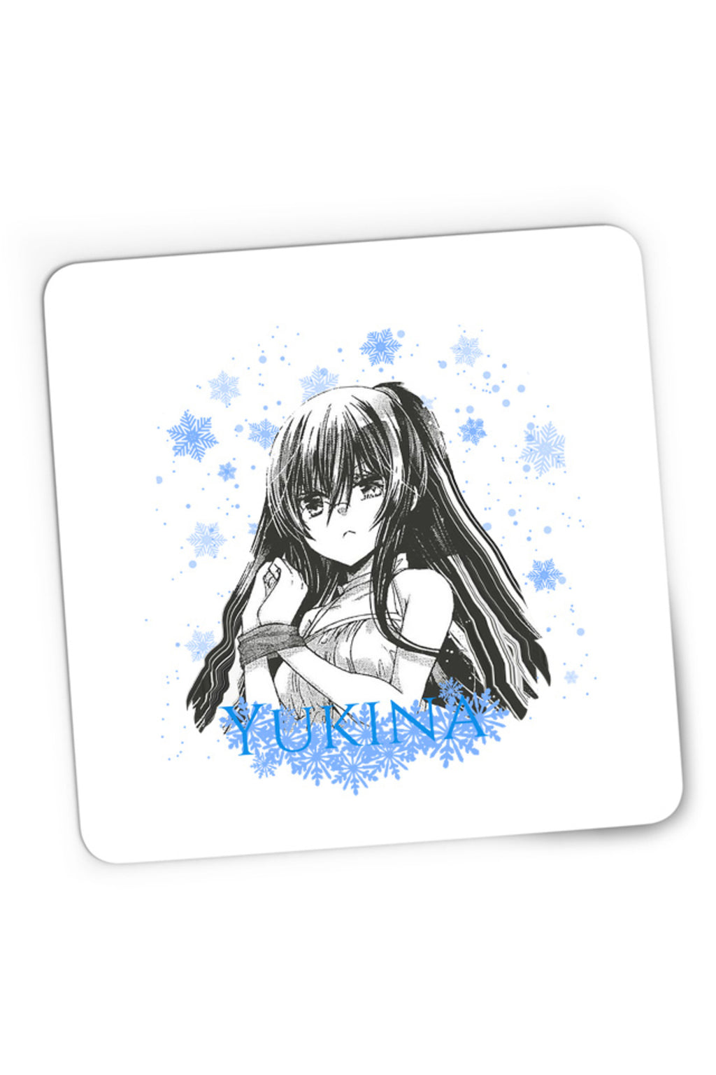 Mousepad Gaming Missions of Love Yukina Snow Tied Love Conflict Shoujo Moe, 21x19 cm